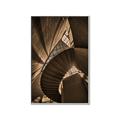 Picture of Muted Sun's Rays on Stairs _GroupedProduct_Rectangle_Portrait_Photography _GroupedProduct_Rectangle_Portrait_Canvas_Framed_