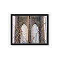 Picture of New York Cable Bridge _GroupedProduct_Rectangle_Landscape_Photography _GroupedProduct_Rectangle_Landscape_Framed_Matted_