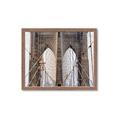 Picture of New York Cable Bridge _GroupedProduct_Rectangle_Landscape_Photography _GroupedProduct_Rectangle_Landscape_Framed_Matted_