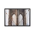Picture of New York Cable Bridge _GroupedProduct_Rectangle_Landscape_Photography _GroupedProduct_Rectangle_Landscape_Framed_Matted_