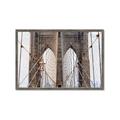 Picture of New York Cable Bridge _GroupedProduct_Rectangle_Landscape_Photography _GroupedProduct_Rectangle_Landscape_Framed_Matted_