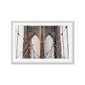 Picture of New York Cable Bridge _GroupedProduct_Rectangle_Landscape_Photography _GroupedProduct_Rectangle_Landscape_Framed_Matted_