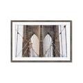Picture of New York Cable Bridge _GroupedProduct_Rectangle_Landscape_Photography _GroupedProduct_Rectangle_Landscape_Framed_Matted_