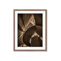 Picture of Muted Sun's Rays on Stairs _GroupedProduct_Rectangle_Portrait_Photography _GroupedProduct_Rectangle_Portrait_Framed_Matted_