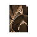 Picture of Muted Sun's Rays on Stairs _GroupedProduct_Rectangle_Portrait_Photography _GroupedProduct_Rectangle_Portrait_Unframed_Print_Only_