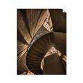 Picture of Muted Sun's Rays on Stairs _GroupedProduct_Rectangle_Portrait_Photography _GroupedProduct_Rectangle_Portrait_Unframed_Print_Only_