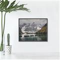 Picture of Serenity in the Lake _GroupedProduct_Rectangle_Landscape_Photography _GroupedProduct_Rectangle_Landscape_Canvas_Framed_