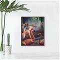 Picture of Flamingo _GroupedProduct_Rectangle_Portrait_Photography _GroupedProduct_Rectangle_Portrait_Canvas_Framed_
