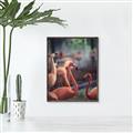 Picture of Flamingo _GroupedProduct_Rectangle_Portrait_Photography _GroupedProduct_Rectangle_Portrait_Canvas_Framed_