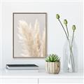 Picture of Creamy Petal Pampas I _GroupedProduct_Rectangle_Portrait_Photography _GroupedProduct_Rectangle_Portrait_Canvas_Framed_