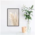 Picture of Creamy Petal Pampas I _GroupedProduct_Rectangle_Portrait_Photography _GroupedProduct_Rectangle_Portrait_Canvas_Framed_