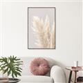 Picture of Creamy Petal Pampas I _GroupedProduct_Rectangle_Portrait_Photography _GroupedProduct_Rectangle_Portrait_Canvas_Framed_