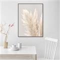 Picture of Creamy Petal Pampas I _GroupedProduct_Rectangle_Portrait_Photography _GroupedProduct_Rectangle_Portrait_Canvas_Framed_