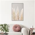 Picture of Creamy Petal Pampas II _GroupedProduct_Rectangle_Portrait_Photography _GroupedProduct_Rectangle_Portrait_Canvas_Framed_