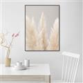 Picture of Creamy Petal Pampas II _GroupedProduct_Rectangle_Portrait_Photography _GroupedProduct_Rectangle_Portrait_Canvas_Framed_
