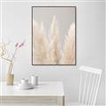 Picture of Creamy Petal Pampas II _GroupedProduct_Rectangle_Portrait_Photography _GroupedProduct_Rectangle_Portrait_Canvas_Framed_