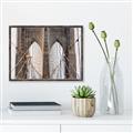 Picture of New York Cable Bridge _GroupedProduct_Rectangle_Landscape_Photography _GroupedProduct_Rectangle_Landscape_Canvas_Framed_