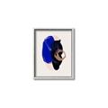 Picture of Blue and Black Echoes _GroupedProduct_Rectangle_Portrait_Canvas_Framed_