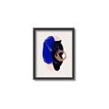 Picture of Blue and Black Echoes _GroupedProduct_Rectangle_Portrait_Canvas_Framed_