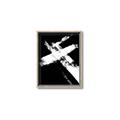 Picture of Negative Strokes II _GroupedProduct_Rectangle_Portrait_Canvas_Framed_