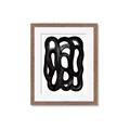 Picture of Abstract Mirage Lines _GroupedProduct_Rectangle_Portrait_Framed_Matted_