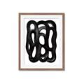 Picture of Abstract Mirage Lines _GroupedProduct_Rectangle_Portrait_Framed_Matted_