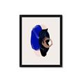 Picture of Blue and Black Echoes _GroupedProduct_Rectangle_Portrait_Framed_Matted_