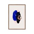 Picture of Blue and Black Echoes _GroupedProduct_Rectangle_Portrait_Framed_Matted_