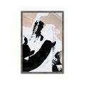 Picture of Black and Nude 1 _GroupedProduct_Rectangle_Portrait_Framed_Matted_