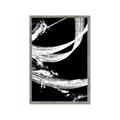 Picture of Negative Strokes I _GroupedProduct_Rectangle_Portrait_Framed_Matted_