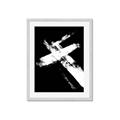 Picture of Negative Strokes II _GroupedProduct_Rectangle_Portrait_Framed_Matted_