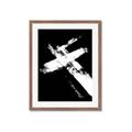 Picture of Negative Strokes II _GroupedProduct_Rectangle_Portrait_Framed_Matted_