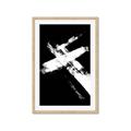 Picture of Negative Strokes II _GroupedProduct_Rectangle_Portrait_Framed_Matted_