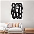 Picture of Abstract Mirage Lines _GroupedProduct_Rectangle_Portrait_Canvas_Framed_