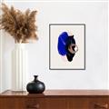 Picture of Blue and Black Echoes _GroupedProduct_Rectangle_Portrait_Canvas_Framed_