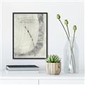 Picture of Gray Tranquil Echo _GroupedProduct_Rectangle_Portrait_Canvas_Framed_