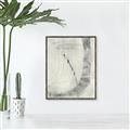 Picture of Gray Tranquil Echo _GroupedProduct_Rectangle_Portrait_Canvas_Framed_