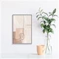 Picture of Crystal Inside a Square _GroupedProduct_Rectangle_Portrait_Canvas_Framed_