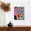 Picture of Junge Party _GroupedProduct_Rectangle_Portrait_Canvas_Framed_