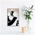 Picture of Black and Nude 1 _GroupedProduct_Rectangle_Portrait_Canvas_Framed_