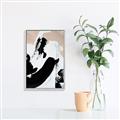 Picture of Black and Nude 1 _GroupedProduct_Rectangle_Portrait_Canvas_Framed_