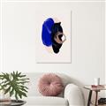 Picture of Blue and Black Echoes _GroupedProduct_Rectangle_Portrait_Unframed_Print_Only_