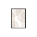 Picture of Celestial Beige Lines _GroupedProduct_Rectangle_Portrait_Canvas_Framed_