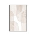 Picture of Celestial Beige Lines _GroupedProduct_Rectangle_Portrait_Canvas_Framed_