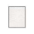 Picture of Textures on Gray Clay II _GroupedProduct_Rectangle_Portrait_Canvas_Framed_