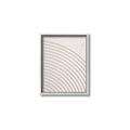 Picture of Textures on Gray Clay III _GroupedProduct_Rectangle_Portrait_Canvas_Framed_