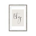 Picture of Let Go _GroupedProduct_Rectangle_Portrait_Framed_Matted_