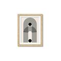 Picture of Black Boho Vibe III _GroupedProduct_Rectangle_Portrait_Framed_Matted_