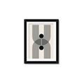 Picture of Black Boho Vibe II _GroupedProduct_Rectangle_Portrait_Framed_Matted_