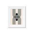 Picture of Black Boho Vibe II _GroupedProduct_Rectangle_Portrait_Framed_Matted_